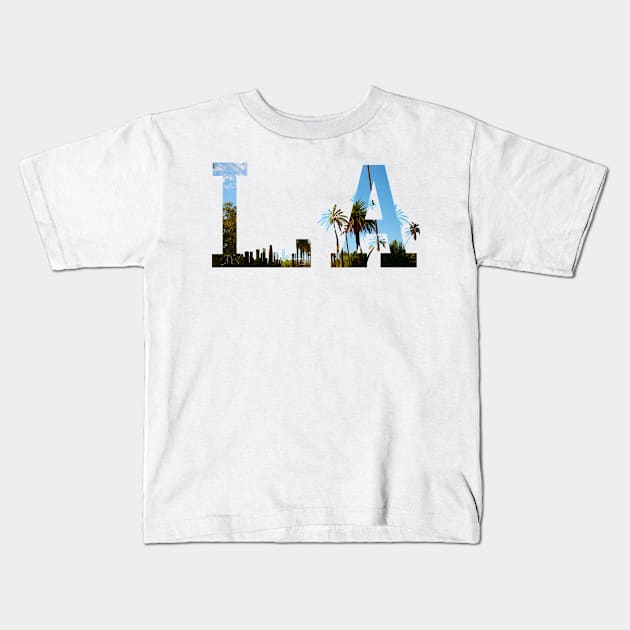 Los Angeles California Love! Kids T-Shirt by InTrendSick